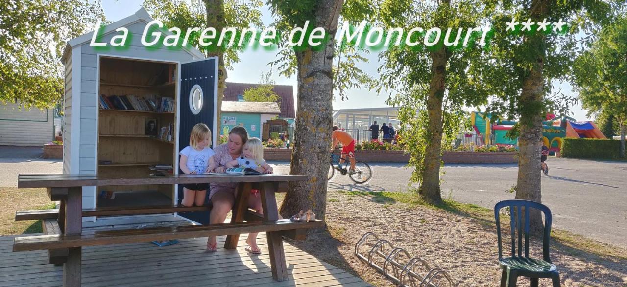 Camping La Garenne De Moncourt Rue  Bagian luar foto