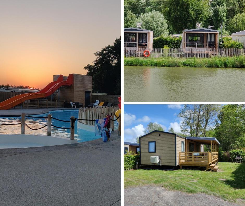 Camping La Garenne De Moncourt Rue  Bagian luar foto